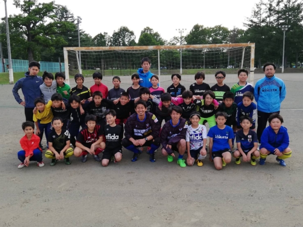 芽室サッカー少年団 訪問 北海道十勝スカイアース公式サイト